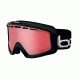 Bolle Nova II Ski/Snowboard Goggles,Shiny Black Frame,Vermillon Gun Lens 21083