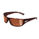 Bolle Python Sunglasses, Dark Tortoise Frame, Polarized Inland Gold Lens, 11332