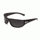 Bolle Python Sunglasses, Shiny Black Frame, Polarized TNS Lens, 11328