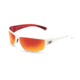 Bolle Python Sunglasses, White/Metallic Red Frame, Polarized TNS Fire Lens, 11335