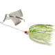 Booyah Buzz Bait Mustad Fishing Hook 5/0 1/2oz 1 Piece White/Chart Shad