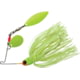 Booyah Pond Magic Real Craw Spinnerbait Mustad Fishing Hook 3/16oz 2/0 1 Piece Firefly