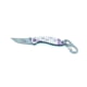 Brighten Blades Hope Keychain Folding Knife 1.6in 8Cr13MoV Stainless Steel Clip Point