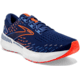 Brooks Glycerin GTS 20 Running Shoes - Mens, Wide, Blue Depths/Palace Blue/Orange, 11.5, 1103832E444.115