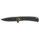 Browning Buckmark Slim Folding Knife 2.75in D2 High Carbon Steel Drop Point Black Polymer Handle N
