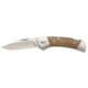 Browning Sage Creek Folding Knife 2.5in 9Cr14MoV Clip Point Wood Handle N