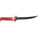 Bubba Blade Tapered Flex Fixed Blade Knife 9in Stainless Steel Red Handle
