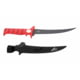 Bubba Tapered Flex Spine Filltet Knife 9in Stainless Steel Serrated Red Handle