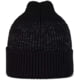 Buff Merino Active Beanie Solid Black