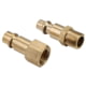 Bulldog Winch Quick Connect Stud 1/4NPT Female Brass