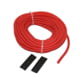 Bulldog Winch Wire Sheathing High Heat Fiberglass 5mm x 25ft 3/16in Red