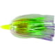 C&H Lures Smoker Choker Trolling Lure 4in Chartreuse/Green/Pearl Skirt Luminescent Head