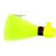 Calcutta Nylon Pompano Jig 1/4 oz Chartreuse Tail