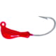 Calcutta Ultra Jighead 1/8 oz Sz 2 Hook Red 5/Pack