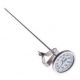 Camp Chef 12in Thermometer Silver/White