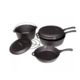 Camp Chef 6-Piece Cast Iron Set Black