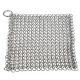 Camp Chef 7in X 7in Chainmail Scrubber Silver 7" x 7"