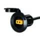 Cannon Flush Mount Power Port Black