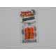 Cat Tracker Eggworm Rigged Orange 2 Pack