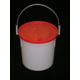 Challenge Plastics Bait Bucket with Lid 4Qt