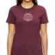 Christensen Arms Antler Wordmark SS Tee - Womens Deep Rose XL