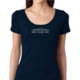 Christensen Arms Bullet & Barrel Wordmark Scoop Neck SS Tee - Womens Midnight Navy M