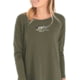 Christensen Arms Camo Ram Wordmark LS Tee - Womens Olive XL