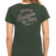 Christensen Arms Christensen Script Scoop Neck SS Tee - Womens Army Green XS