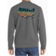 Christensen Arms Flag Map Crew Sweatshirt - Mens Gunmetal S