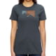 Christensen Arms Flag Silhouette SS Tee - Womens Carbon 2X