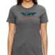 Christensen Arms Patriotic Ram Wordmark SS Tee - Womens Gunmetal L