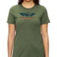 Christensen Arms Patriotic Ram Wordmark SS Tee - Womens Olive 2X
