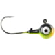 CHUBBS Two-Tone Colors Round Jigs 1/4oz #1/0 Hook Size 10-Pack Firetiger