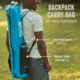 Coleman Goshade Backpack Sun Shelter, Caribbean Blue, 7x7, 2000037512