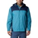 Columbia Glennaker Lake Rain Jacket - Mens Shasta/Collegiate Navy Large