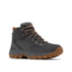 Columbia Newton Ridge Plus II Suede Waterproof Hiking Boot - Men's Dark Grey/Gold 11