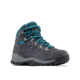Columbia Newton Ridge Plus Waterproof Amped Hiking Boot - Womens, Shark/River Blue, 7.5US, 1718821013Shk,RvrBl7.5