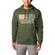 Columbia PHG Game Flag II Hoodie - Men's Surplus Green/Sahara Duck Flag Extra Large
