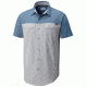 Columbia Silver Ridge Blocked Short Sleeve Shirt - Mens, Columbia Grey, Steel, L 1768771039L