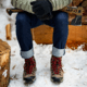 Danner Arctic 600 Side-Zip 7in Winter Shoes - Mens, Brown/Red, 12, D, 67338-D-12