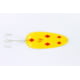 Dardevle Huskie Junior Hd Spoon 4 1/2in 2oz Yellow/Red Diamonds Brass Back