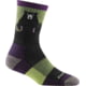 Darn Tough Bear Town Micro Crew Lightweight Hiking Sock - Womens Lime Large