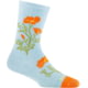 Darn Tough Blossom Crew Lightweight Shoes - Women's Glacier Medium