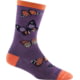 Darn Tough Flutter Crew Lightweight Socks - Women's Plum Small