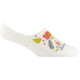 Darn Tough Garden Party No Show Hidden Lightweight Socks - Womens White Medium