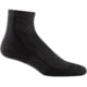 Darn Tough Hiker 1/4 Midweight Sock with Cushion - Mens Onyx Black X-Large
