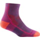 Darn Tough Hiker 1/4 Midweight Sock with Cushion - Womens Berry Large