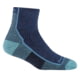 Darn Tough Hiker 1/4 Midweight Socks w/Cushion - Women's Blue Jay Large