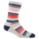 Darn Tough Mystic Stripe Crew Lightweight Socks w/Cushion - Women's Ash Small