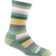Darn Tough Mystic Stripe Crew Lightweight w/ Cushion Socks - Women's Seafoam Small